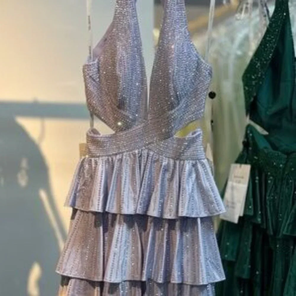 Sherri Hill Prom Dress Style #57055 size 0 - Picture 7 of 10